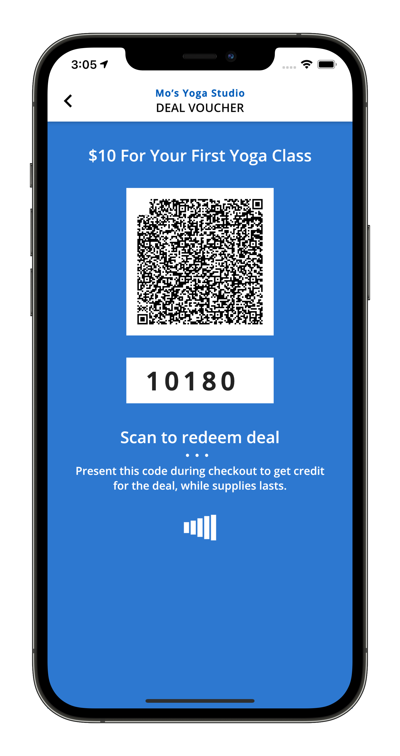 Redeem Voucher Screenshot